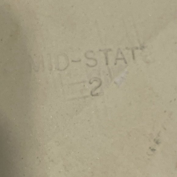 Vtg Mid-State Cast iron Ceramic Tile Our Kitchen Trivet CottageCore Bluebird - Picture 4 of 8